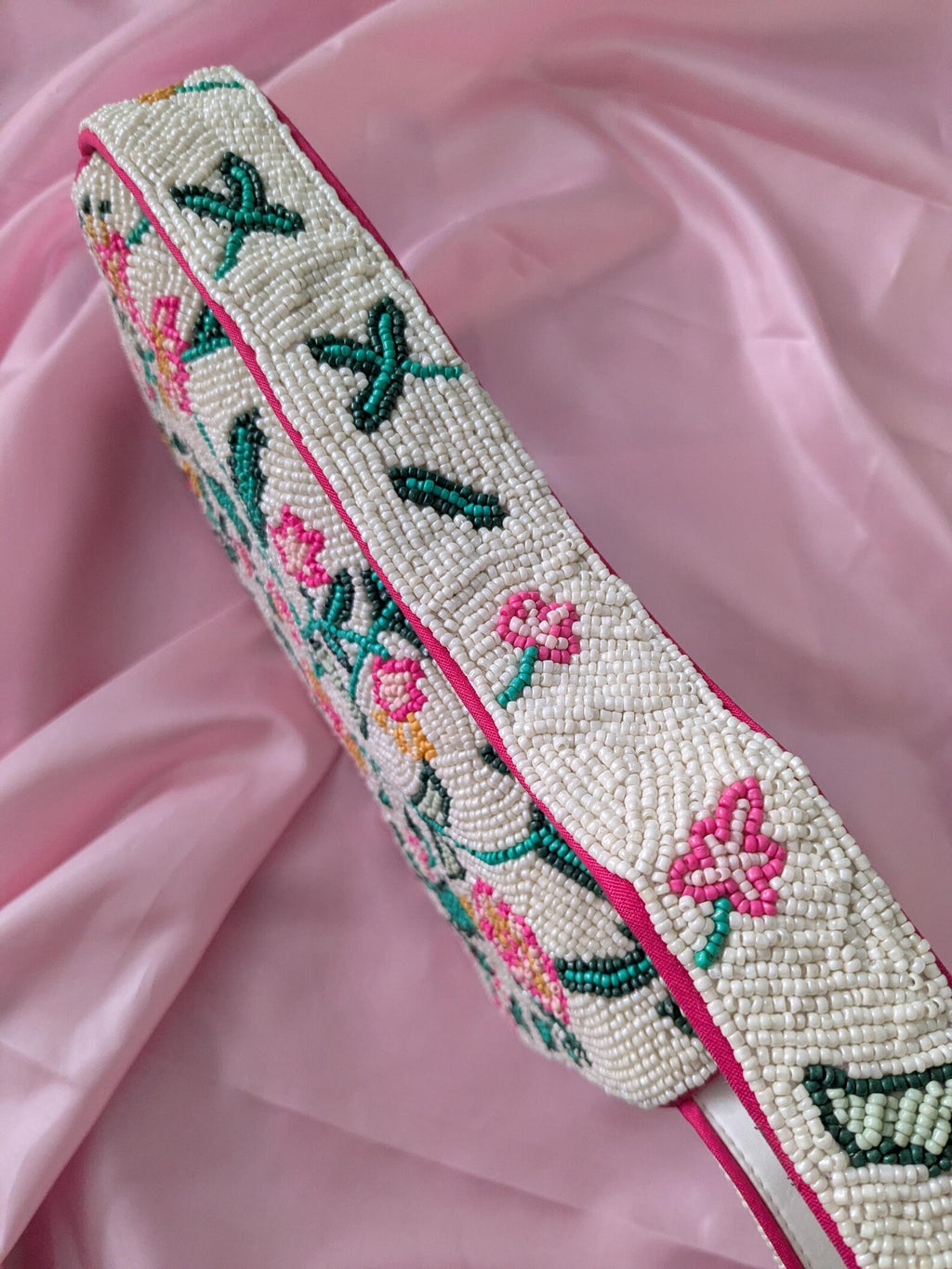 Botanical Garden Beaded Bag