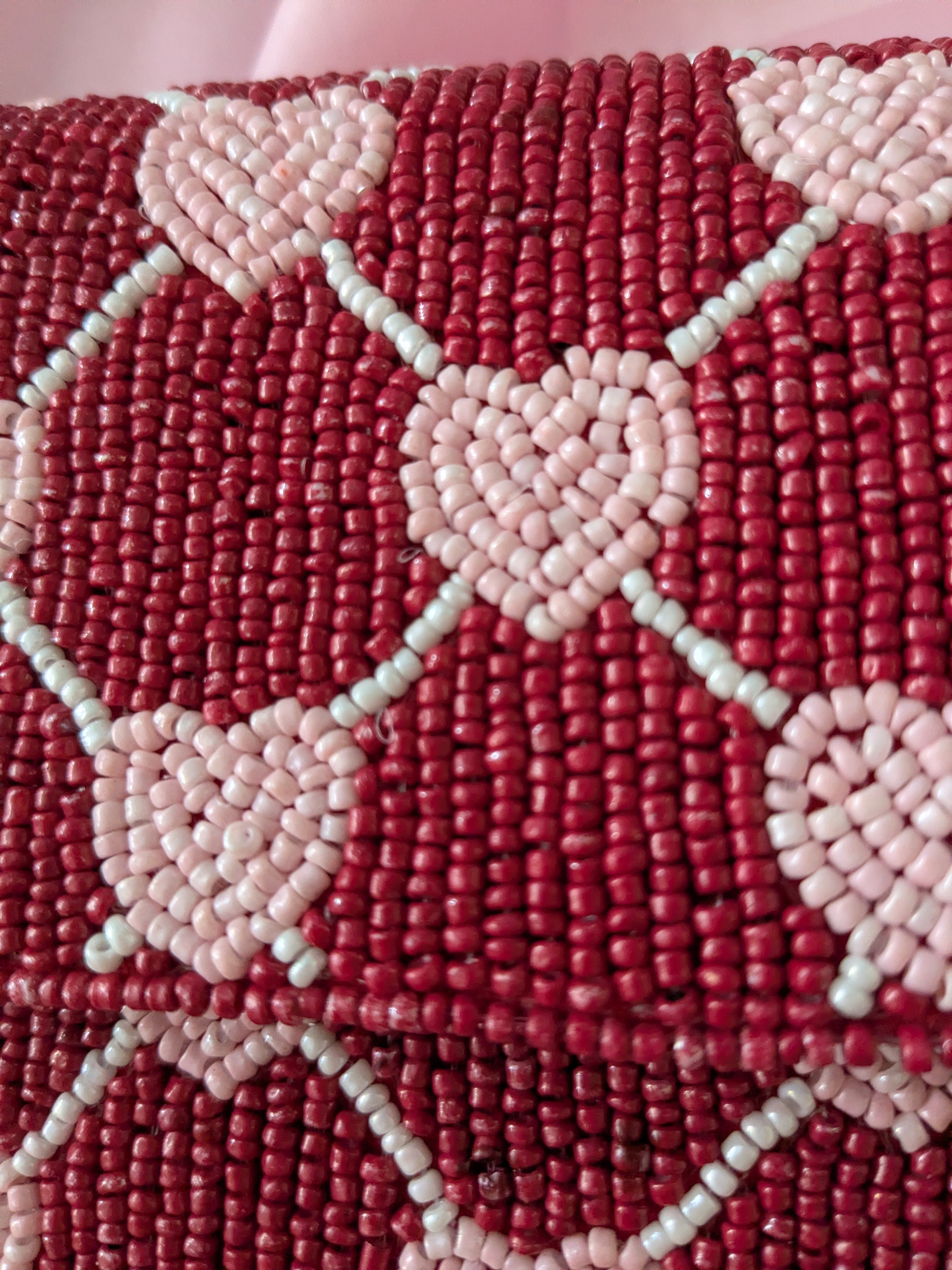 Sweetheart Beaded Bag